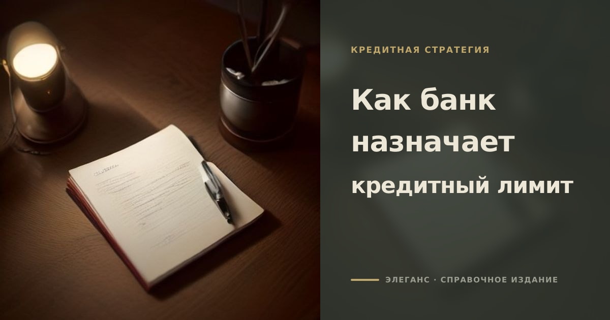 Иллюстрация к статье «Как банк назначает кредитный лимит: 5 критериев, которые решают всё»